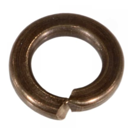 Midwest Fastener Split Lock Washer, Silicon Bronze, Bronze Finish, 40 PK 37402